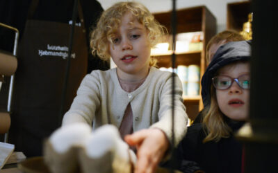 Skoleforløb med kartoffelmarcipan og halmnisser hitter